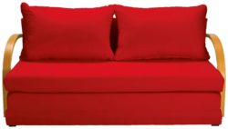 Fizz - 2 Seater Fabric - Sofa Bed - Red